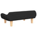 Hondenmand 70x40x24 cm stof zwart