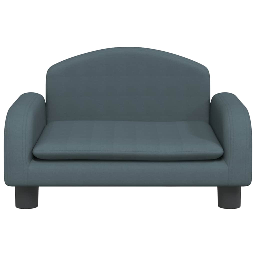 Hondenmand 50x40x30 cm stof donkergrijs