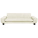 Hondenmand 100x54x33 cm fluweel crèmekleurig