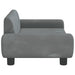 Hondenmand 70x45x33 cm fluweel donkergrijs