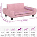 Hondenmand 70x45x33 cm fluweel roze