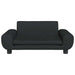 Hondenmand 70x45x33 cm fluweel zwart