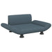 Hondenmand 70x45x28 cm stof donkergrijs