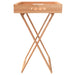 Dienbladtafel inklapbaar 52x36x56,5 cm walnotenhout