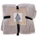 Overige Merken Hoodie Plaid Sherry 70X110 Cm Pumice Stone