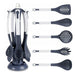 Excellent Houseware Keukengerei 6-Delig Grijs/Wit