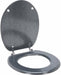 Bathroom Solutions Toiletbril 45X37.5 Cm Zilver/Mdf