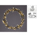 S.i.a. Decoratie Led Ring 48 Cm 400 Led'S Warm Wit Zwart