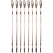 Vaggan Rvs Spiezen 41 Cm 8 Stuks