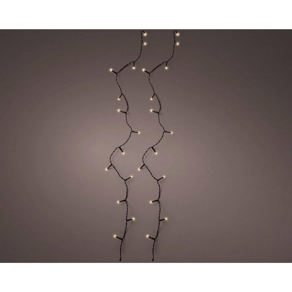 Lumineo Led Snoer 180 Led'S 1350 Cm Soft Gold Zwart