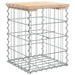 Tuinbank schanskorfontwerp 33x31x42 cm massief grenenhout