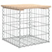 Tuinbank schanskorfontwerp 43x44x42 cm massief grenenhout