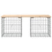 Tuinbank Schanskorfontwerp 103x44x42 cm massief grenenhout