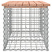 Tuinbank schanskorfontwerp 103x44x42 cm massief douglashout