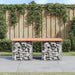 Tuinbank schanskorfontwerp 103x44x42 cm massief douglashout