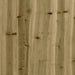 Tuinbank schanskorfontwerp 63x31,5x42 cm geïmpregneerd hout