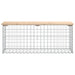 Tuinbank schanskorfontwerp 103x31,5x42 cm massief grenenhout