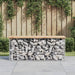 Tuinbank schanskorfontwerp 103x31,5x42 cm massief grenenhout
