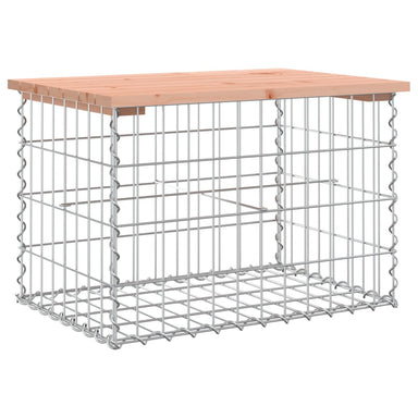 Tuinbank schanskorfontwerp 63x44x42 cm massief douglashout