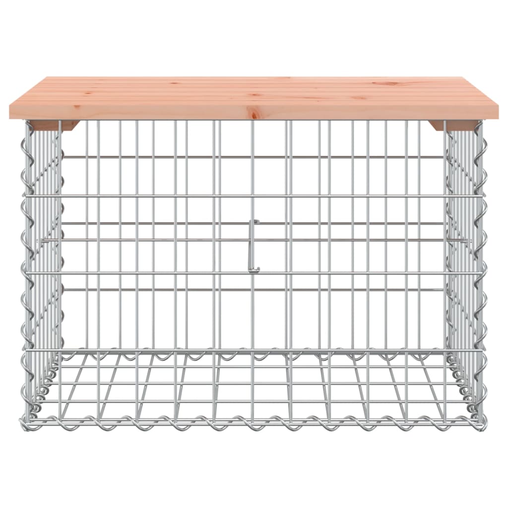 Tuinbank schanskorfontwerp 63x44x42 cm massief douglashout