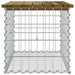 Tuinbank schanskorfontwerp 63x44x42 cm geïmpregneerd grenenhout