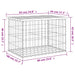 Tuinbank schanskorfontwerp 63x44x42 cm geïmpregneerd grenenhout