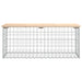 Tuinbank Schanskorfontwerp 103x44x42 cm massief grenenhout