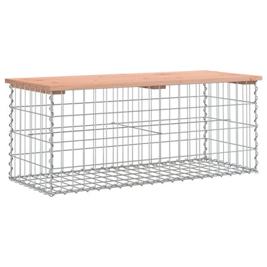 Tuinbank schanskorfontwerp 103x44x42 cm massief douglashout