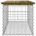 Tuinbank schanskorfontwerp 103x44x42 cm geïmpregneerd hout