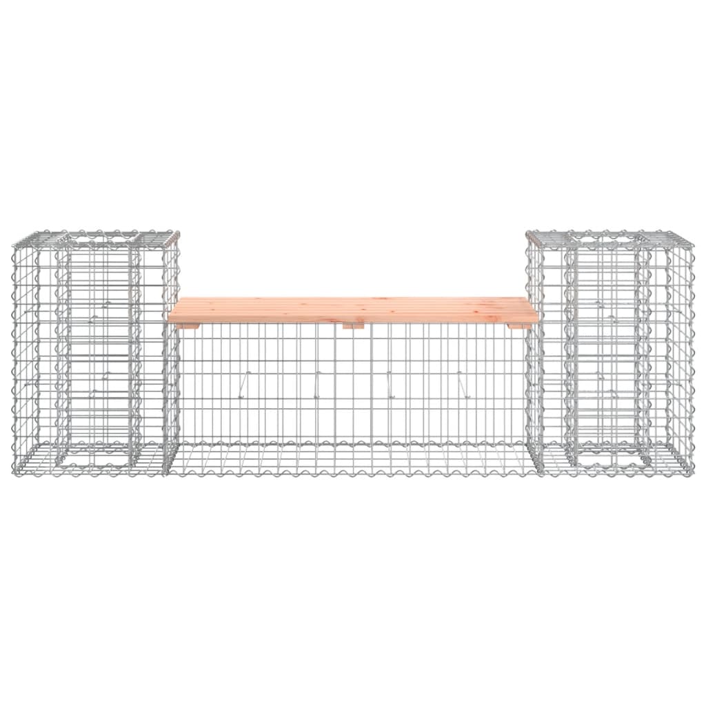 Tuinbank schanskorfontwerp 183x41x60,5 cm massief douglashout