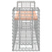 Tuinbank schanskorfontwerp 183x41x60,5 cm massief douglashout