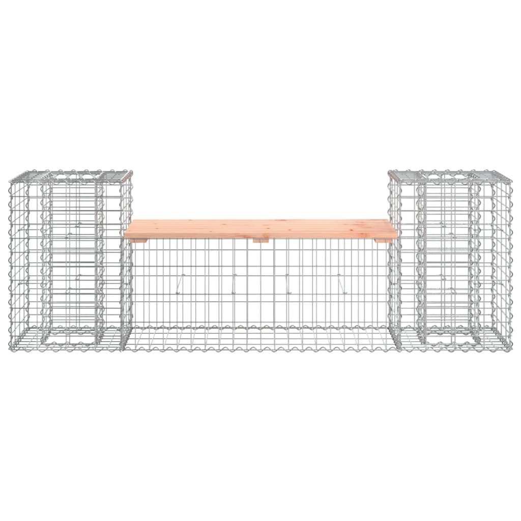 Tuinbank schanskorfontwerp 183x41x60,5 cm massief douglashout
