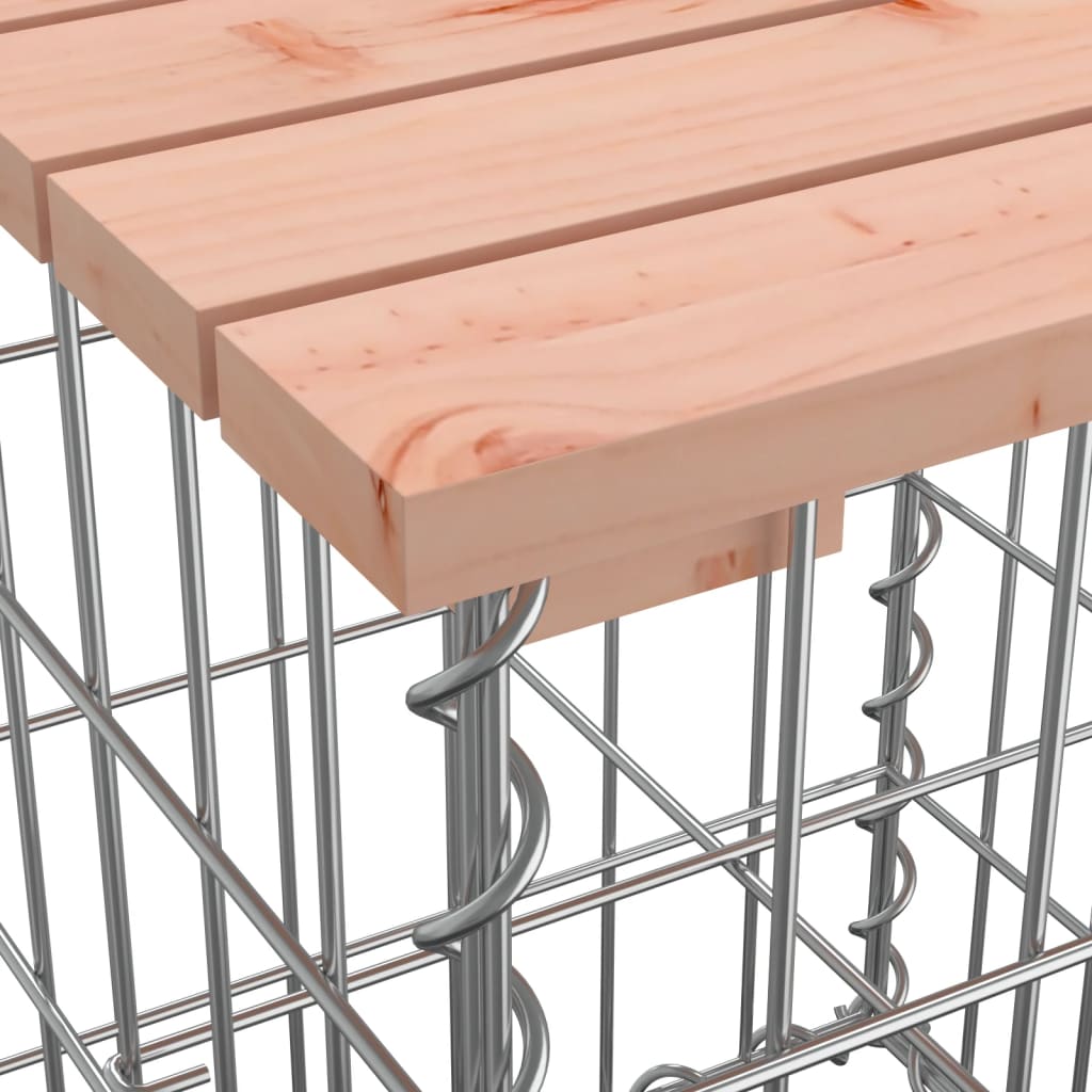 Tuinbank schanskorfontwerp 183x41x60,5 cm massief douglashout