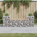 Tuinbank schanskorfontwerp 183x41x60,5 cm massief douglashout