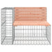 Tuinbank schanskorfontwerp 184x71x65,5 cm massief douglashout