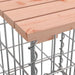 Tuinbank schanskorfontwerp 184x71x65,5 cm massief douglashout