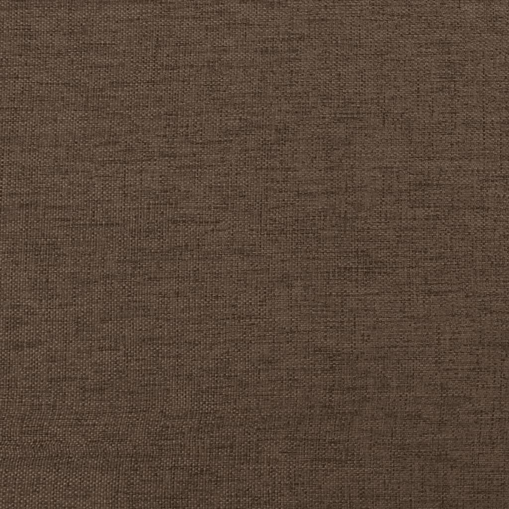 Fauteuil verstelbaar elektrisch stof bruin