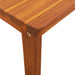 Opstapkruk 38x26x22 cm massief acaciahout