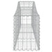 Schanskorven 3 St Gewelfd 200X30X40/60 Cm Gegalvaniseerd Ijzer 200 x 30 x 40/60 cm
