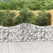 Schanskorven 3 St Gewelfd 200X30X80/100 Cm Gegalvaniseerd Ijzer 200 x 30 x 80/100 cm