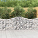 Schanskorven 8 St Gewelfd 200X30X80/100 Cm Gegalvaniseerd Ijzer 200 x 30 x 80/100 cm