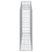 Schanskorven 13 St Gewelfd 200X30X100/120 Cm Ijzer 200 x 30 x 100/120 cm