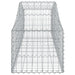 Schanskorven 6 St Gewelfd 200X50X40/60 Cmgegalvaniseerd Ijzer 200 x 50 x 40/60 cm