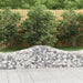 Schanskorven 7 St Gewelfd 200X50X40/60 Cm Gegalvaniseerd Ijzer 200 x 50 x 40/60 cm
