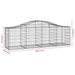 Schanskorven 3 St Gewelfd 200X50X60/80 Cm Gegalvaniseerd Ijzer 200 x 50 x 60/80 cm