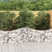 Schanskorven 8 St Gewelfd 200X50X60/80 Cm Gegalvaniseerd Ijzer 200 x 50 x 60/80 cm