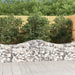 Schanskorven 10 St Gewelfd 200X50X60/80 Cm Gegalvaniseerd Ijzer 200 x 50 x 60/80 cm