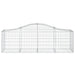 Schanskorven 12 St Gewelfd 200X50X60/80 Cm Gegalvaniseerd Ijzer 200 x 50 x 60/80 cm
