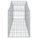 Schanskorven 13 St Gewelfd 200X50X60/80 Cm Gegalvaniseerd Ijzer 200 x 50 x 60/80 cm