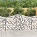 Schanskorven 6 St Gewelfd 200X50X100/120 Cm Ijzer 200 x 50 x 100/120 cm